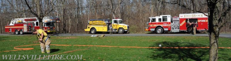 4/5/17, 9:26 a.m., stove fire on Kunkles Mill Road.  photos by Curt Werner