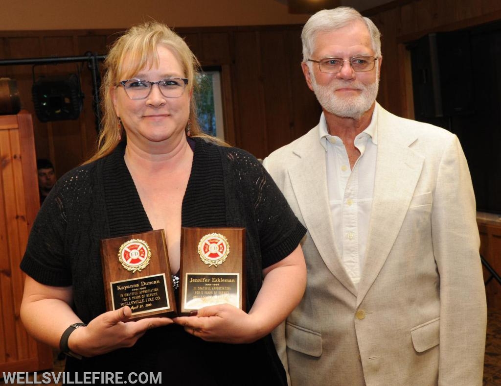On Saturday, April 27, the Wellsville Fire Company held their Annual Banquet at Ski Roundtop.  photos by curt werner