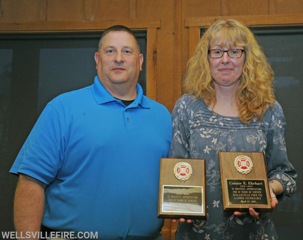 On Saturday, April 27, the Wellsville Fire Company held their Annual Banquet at Ski Roundtop.  photos by curt werner
