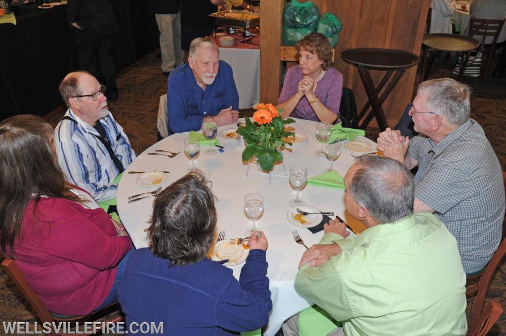 On Saturday, April 27, the Wellsville Fire Company held their Annual Banquet at Ski Roundtop.  photos by curt werner