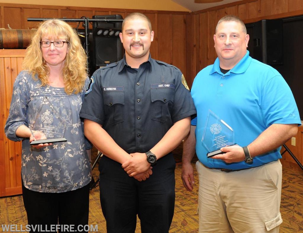 On Saturday, April 27, the Wellsville Fire Company held their Annual Banquet at Ski Roundtop.  photos by curt werner