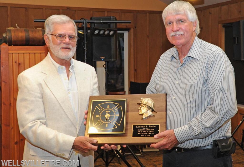 On Saturday, April 27, the Wellsville Fire Company held their Annual Banquet at Ski Roundtop.  photos by curt werner