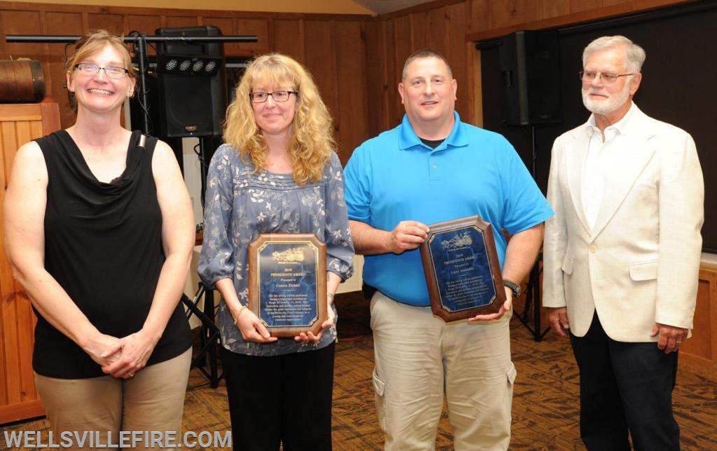 On Saturday, April 27, the Wellsville Fire Company held their Annual Banquet at Ski Roundtop.  photos by curt werner