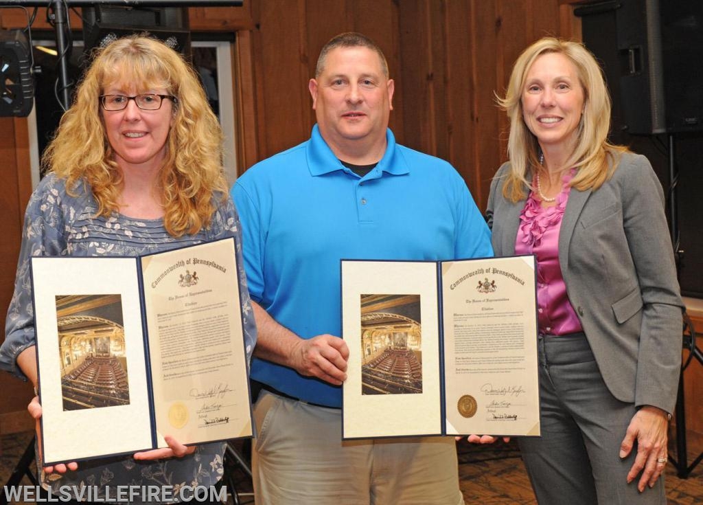 On Saturday, April 27, the Wellsville Fire Company held their Annual Banquet at Ski Roundtop.  photos by curt werner