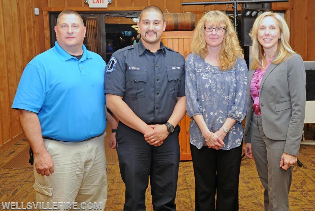 On Saturday, April 27, the Wellsville Fire Company held their Annual Banquet at Ski Roundtop.  photos by curt werner