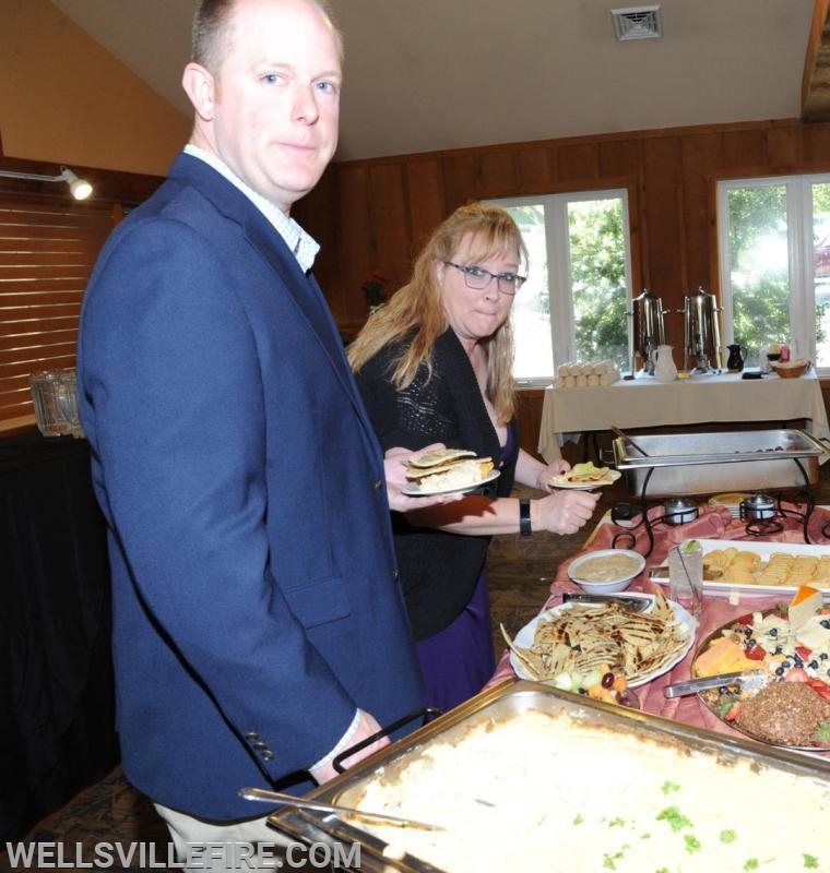 On Saturday, April 27, the Wellsville Fire Company held their Annual Banquet at Ski Roundtop.  photos by curt werner