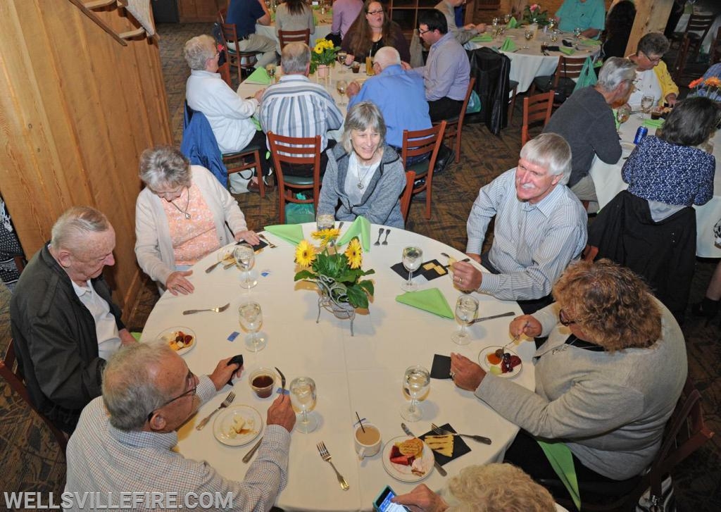 On Saturday, April 27, the Wellsville Fire Company held their Annual Banquet at Ski Roundtop.  photos by curt werner
