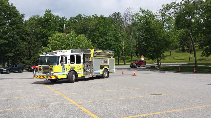 Emergency Vehicle Operations Class at Ski Roundtop 5-31-15. Photo by Ken Eshleman