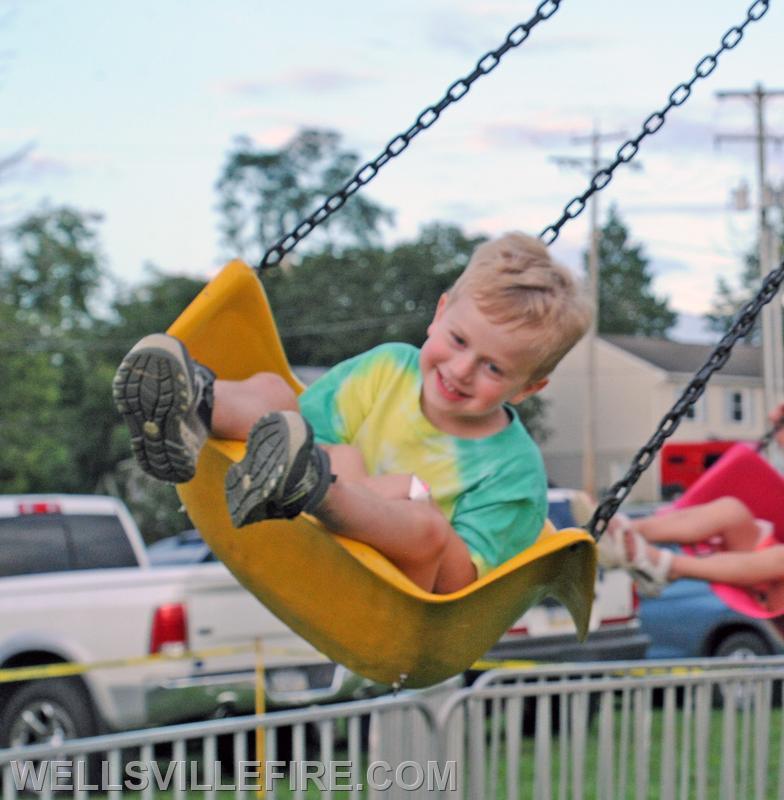 8/19/21  First day of the 80th Annual Carnival of Wellsville Fire Company. photos by curt werner