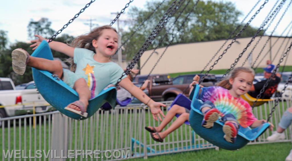 8/19/21  First day of the 80th Annual Carnival of Wellsville Fire Company. photos by curt werner